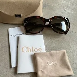 Chloe | Accessories | Chloe Tortoise Shell Cateye Sunglasses 
